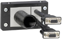 Icotek KEL 10/3 Kabelinvoeringsplaat Polyamide Zwart 1 stuk(s)
