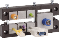 Icotek KEL 24/7 Kabelinvoeringsplaat Polyamide Zwart 1 stuk(s)