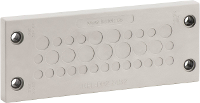 Icotek KEL DPZ 24/25 Klem Ø (max.): 12 Mm Polyamide, Elastomeer Grijs, Zwart 1 stuk(s)
