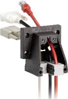 Icotek KEL FG B1 Kabelinvoeringsframe Klem Ø (max.): 34 Mm Polyamide Zwart 1 stuk(s)