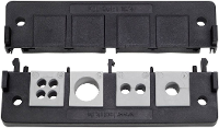 Icotek KEL Quick 16/8 Kabelinvoeringsplaat Polyamide Zwart 1 stuk(s)