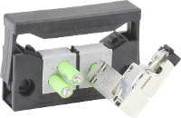 Icotek KEL QUICK E2 Kabelinvoeringsplaat Polyamide Zwart 1 stuk(s)