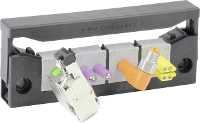 Icotek KEL QUICK E4 Kabelinvoeringsplaat Polyamide Zwart 1 stuk(s)