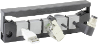 Icotek KEL QUICK E5 Kabelinvoeringsplaat Polyamide Zwart 1 stuk(s)
