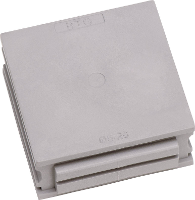 Icotek QTB Blinde mof Elastomeer Grijs 1 stuk(s)