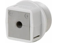 Icotek QVT 32 Kabeldoorvoering Deelbaar Montagegat: M32 Polycarbonaat Grijs 1 stuk(s)