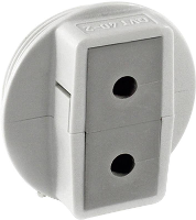Icotek QVT 40/2 Kabeldoorvoering Deelbaar Montagegat: M40 Polycarbonaat Grijs 1 stuk(s)