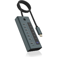ICY BOX 7 Port USB C 3.2 Gen 2 usb hub
