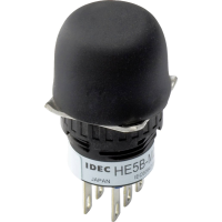 Idec HE5B M2PB HE5B M2PB Wipschakelaar 125 V/AC, 30 V/DC 3 A 1x aan/uit/aan Continu (l x b x h) 20 x 20 x 31 mm IP40 (front) 1 stuk(s)