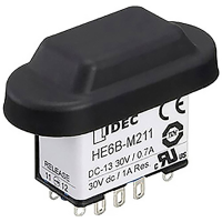 Idec HE6B M200B HE6B Series Stelknop IP65 (conform EN 60529) 1 stuk(s)