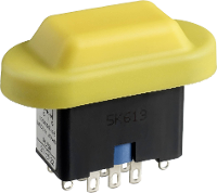 Idec HE6B M211Y HE6B M211Y Wipschakelaar 125 V/AC, 30 V/DC 3 A 1x aan/uit/aan Continu (l x b) 54 mm x 25 mm IP40 (front) 1 stuk(s)
