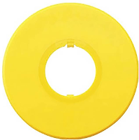 Idec HW Emergency Stop Series HWAV 0 Y (Ø x l) 60 mm x 1.5 Mm Geel 1 stuk(s)