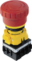 Idec XW1E BV402MFR Noodstopschakelaar Zelfbewaakt 250 V/AC 3 A 2x NC 1 stuk(s)