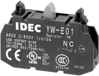 Idec YW E01 Contactelement 1x NC Moment 240 V/AC 1 stuk(s)