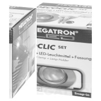 Megatron MT75404 Inbouwlamp LED GU10, GU5.3 5.5 W IJzer (geborsteld)