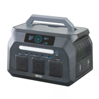 IEE P800 Draagbare Power Station 800W 512Wh Buitenlandse Generator 8 Uitgangen 1,5Uren Volgeladen 3500+ Cycli Lifepo₄ Ba