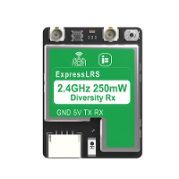 IFlight ELRS 2.4GHz/915MHz 250mW/500mW Dual Antenne True Diversity RX ontvanger voor FPV RC Racer Drone