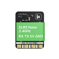 IFlight ExpressLRS ELRS 2.4GHz/868/915MHz Open Source Nano RX ontvanger met T Antenne voor FPV racing drone