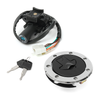 Ignition Switch With Gas Cap Cover Lock Key For Kawasaki Zx7r Zx9r Zxr750 Zx900