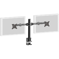 Iiyama Dubbele bureausteun arm DS1002C B1 monitorarm