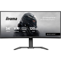 Iiyama GCB3482WQSU B1 LED monitor Energielabel E (A   G) 86.4 Cm (34 inch) 3440 x 1440 Pixel 21:9 0.6 Ms DisplayPort VA LED