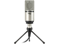 IK Multimedia iRig Mic Studio XLR Studiomicrofoon Zendmethode: Kabelgebonden Incl. Kabel, Incl. Klem, Incl. Standaard