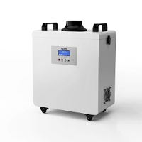 IKier D4 Rook Luchtzuiveraar met 3 laags filtratie voor lasergraveerders Borstelloze motor voor stille werking