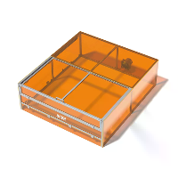 IKier E3 Lasergraveermachine Omhulsel Volledig Omhulde Ontwerp Aluminium Acryl Frame Hoge Snelheid Ventilator Afzuigsyst