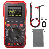 17 Inch Scherm Digitale Osdilloscoop Multimeter 2 in 1 Handheld Auto Onderhoud Diagnose Tool 1MHz 2.5MSps Laboratorium O