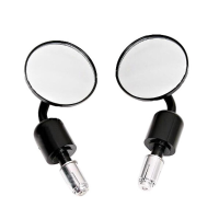 7/8 Inch 22mm Handlebar End Motorcycle Review Spiegels Zwart Voor Honda