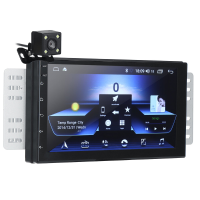 IMars 7 Inch 2 Din voor Android 8.0 Car Stereo Radio MP5 Player 2.5D Screen GPS WIFI Bluetooth FM with Achteruitrijcamer