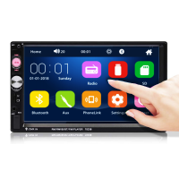 IMars 7023B 7 Inch 2 DIN Car MP5 speler Stereo Radio FM USB AUX HD bluetooth Touch Screen Ondersteuning Achteruitrijcame