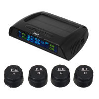 IMars Car Solar Bandenspanningscontrolesysteem Real time Tester LCD scherm TPMS 4 externe sensoren C200