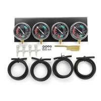 Motorfiets Carburateur Brandstof Vacuüm Meter Balancer Gereedschapset Voor 2 / 4 Cilinder