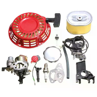 Terugschrikken Carburateur Ontstekingsspoel Bougie Luchtfilter Tankdop Voor Honda GX160