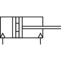 IMI NORGREN RM/8020/M/40 Ronde cilinder Slaglengte: 40 mm 1 stuk(s)