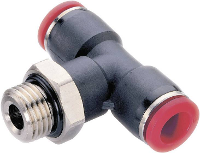 IMI NORGREN T connector C02671038 Norgren Schroefdraad (buiten): 3/8 Buis Ø: 10 mm 1 stuk(s)