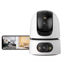 Imou Ranger Dual Pro 10MP 3K Binnencamera Een touCH oproep mens/dier beweging Wifi Algo Spel Beveiligingsbewaking IP cam