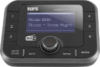 Imperial DABMAN 410 DAB+ Radio adapter AUX, Bluetooth, FM Zwart