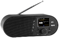 Imperial DABMAN d105 Radio DAB+, VHF (FM), FM Zwart