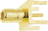 IMS 91.1510.001 91.1510.001 SMB connector Stekker, inbouw verticaal 50 Ω 1 stuk(s)