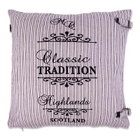 In The Mood sierkussen Tradition Stripe   ecru   50x50 cm   Leen Bakker