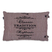 In The Mood sierkussen Tradition Stripe   taupe   40x60 cm   Leen Bakker