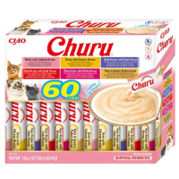 Inaba Ciao Churu tonijn multipack kattensnack 60 x 14 g