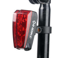 Inbike Mountain Bike Laser Tail Light Waterproof Bicycle Light 180° Adjustable Led Warning Light