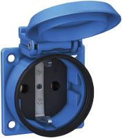 Inbouwcontactdoos ABL Sursum 1561050 IP54 Blauw