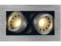 SLV 115526 Inbouwlamp GU10 Aluminium (geborsteld)