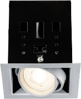 Paulmann 92905 Cardano Inbouwlamp LED GU10 7 W Titaan