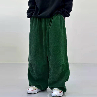 INCERUN Heren Corduroy Elastische Broek