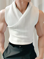 INCERUN Heren effen gekleurde tanktops